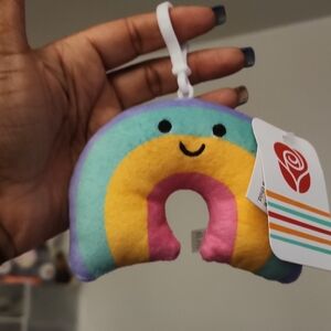 Plush Rainbow Bag Plush Charm